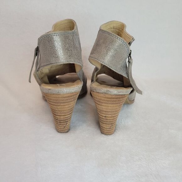 Paul Green Womans Cayanne Peep Toe High Heel Booties - Picture 4 of 9